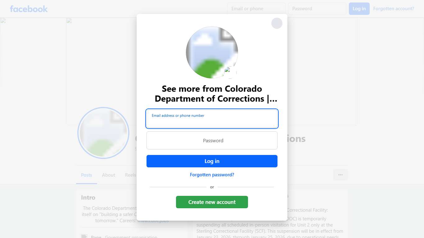 Colorado Department of Corrections Colorado Springs CO Facebook